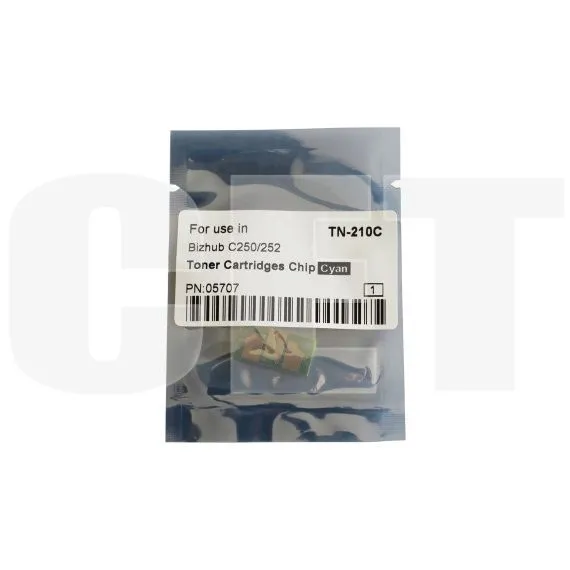 Чип картриджа для KONICA MINOLTA Bizhub C250/C252 (CET) Cyan, (WW), 12000 стр., CET5707 - изображение 3 | cetgroupco.kz