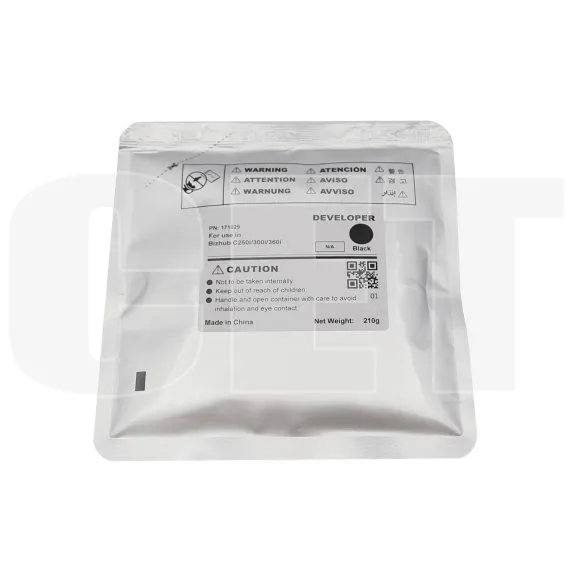 Девелопер для KONICA MINOLTA Bizhub C250i/300i/360i (CET) Black, 210г, 1000000 стр., CET171029 - изображение 5 | cetgroupco.kz