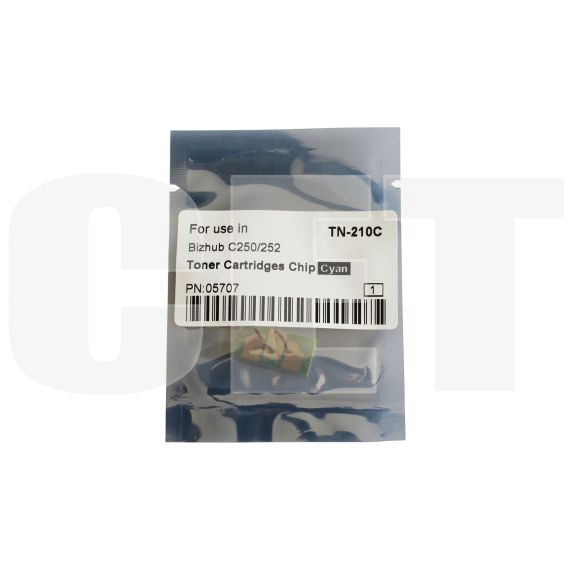 Чип картриджа для KONICA MINOLTA Bizhub C250/C252 (CET) Cyan, (WW), 12000 стр., CET5707 - изображение 3 | cetgroupco.kz