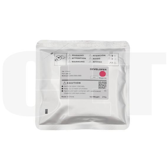 Девелопер для KONICA MINOLTA Bizhub C250i/300i/360i (CET) Magenta, 210г, 1000000 стр., CET171031 - изображение 5 | cetgroupco.kz