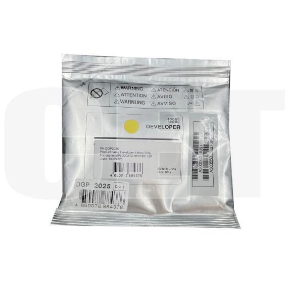 Девелопер для RICOH MPC2003/C2503/C2011SP (CET) Yellow, 235г, DGP2025 - изображение 5 | cetgroupco.kz