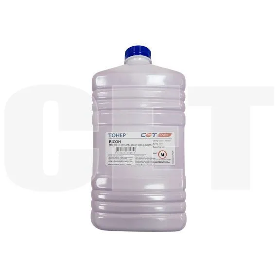 Тонер KR1M 841927/842313 для RICOH MPC2504/C2003, IM C2000/C2500A (CET) Magenta, 500г/бут, (унив.), CET111129M-500 - изображение 5 | cetgroupco.kz