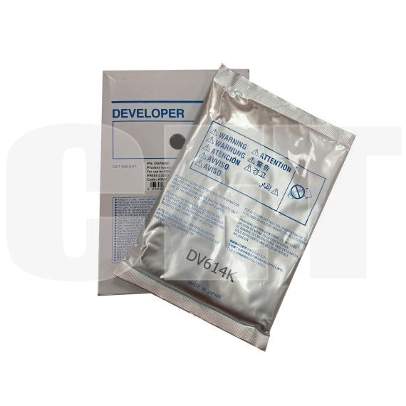 Девелопер DV-614K для KONICA MINOLTA Bizhub PRO C1060L, PRESS C1060/C1070/C1070P/C71HC (CET) Black, 630г, DGP0660 - изображение 5 | cetgroupco.kz