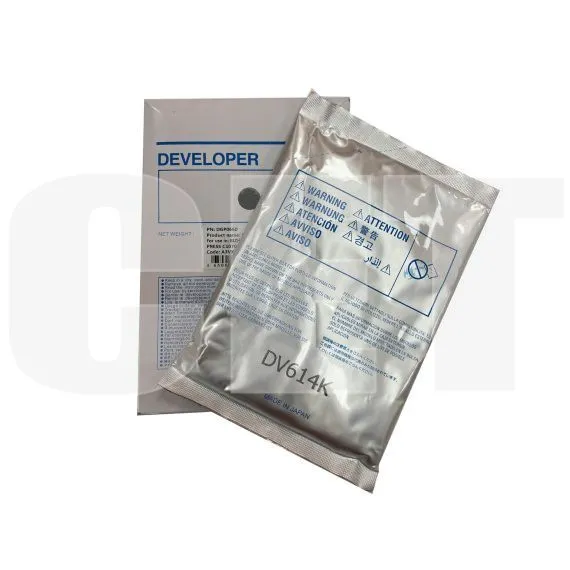 Девелопер DV-614K для KONICA MINOLTA Bizhub PRO C1060L, PRESS C1060/C1070/C1070P/C71HC (CET) Black, 630г, DGP0660 - изображение 5 | cetgroupco.kz