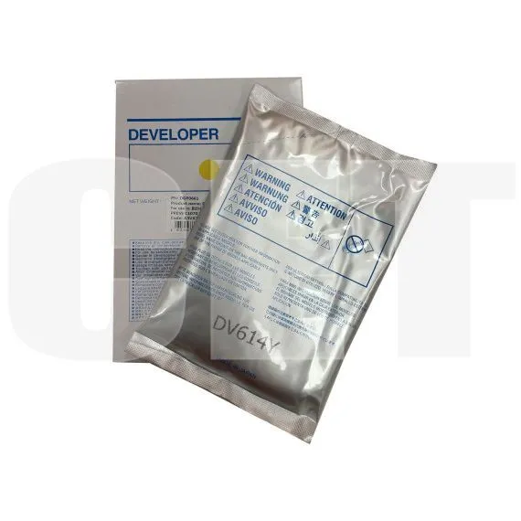 Девелопер DV-614Y для KONICA MINOLTA Bizhub PRO C1060L, PRESS C1060/C1070/C1070P/C71HC (CET) Yellow, 630г, DGP0661 - изображение 5 | cetgroupco.kz