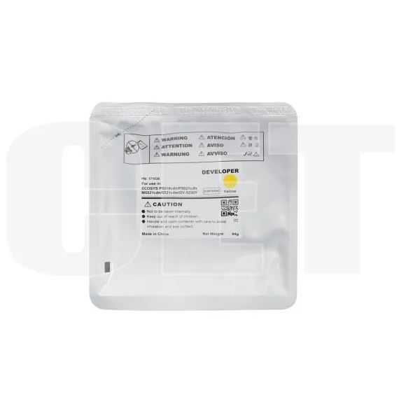 Девелопер DV-5230Y для KYOCERA ECOSYS M5521cdn/P5021cdn/M5526cdw (CET) Yellow, 94г, 100000 стр., CET171036 - изображение 5 | cetgroupco.kz