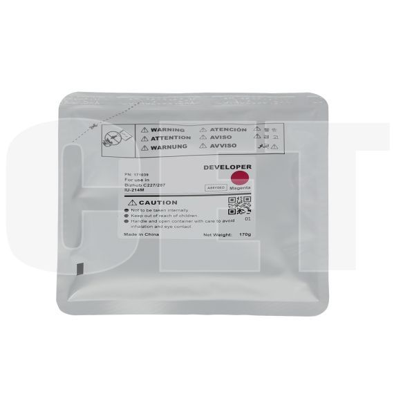 Девелопер IU-214M для KONICA MINOLTA Bizhub C227/C287 (CET) Magenta, 170г, 90000 стр., CET171039 - изображение 5 | cetgroupco.kz