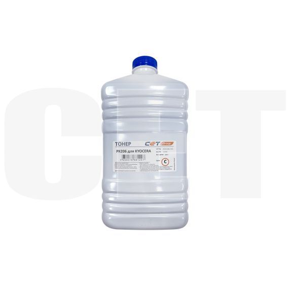 Тонер PK206 для KYOCERA ECOSYS M6030cdn/6035cidn/6530cdn/P6035cdn (Japan) Cyan, 500г/бут, (унив.), OSP0206C-500 - изображение 4 | cetgroupco.kz