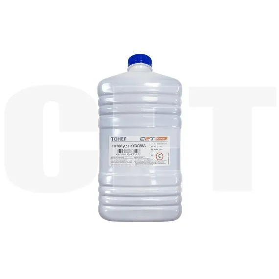 Тонер PK206 для KYOCERA ECOSYS M6030cdn/6035cidn/6530cdn/P6035cdn (Japan) Cyan, 500г/бут, (унив.), OSP0206C-500 - изображение 4 | cetgroupco.kz