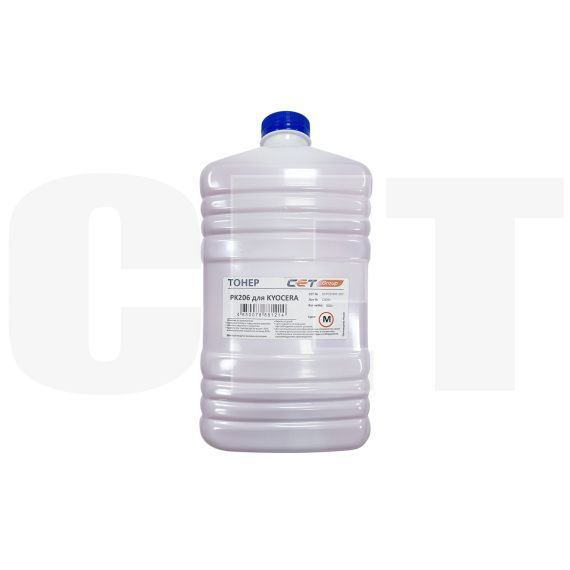 Тонер PK206 для KYOCERA ECOSYS M6030cdn/6035cidn/6530cdn/P6035cdn (Japan) Magenta, 500г/бут, (унив.), OSP0206M-500 - изображение 7 | cetgroupco.kz