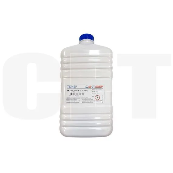 Тонер PK206 для KYOCERA ECOSYS M6030cdn/6035cidn/6530cdn/P6035cdn (Japan) Yellow, 500г/бут, (унив.), OSP0206Y-500 - изображение 4 | cetgroupco.kz