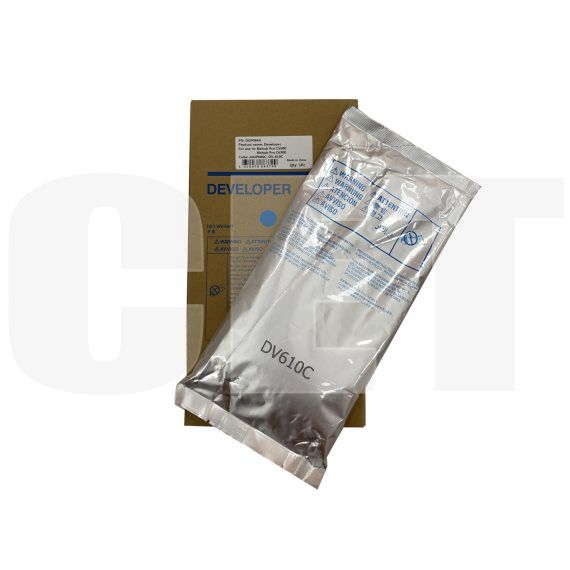 Девелопер DV-610C для KONICA MINOLTA Bizhub PRO C5500/C5501/C6000 (CET) Cyan, 1100г, DGP0664 - изображение 5 | cetgroupco.kz