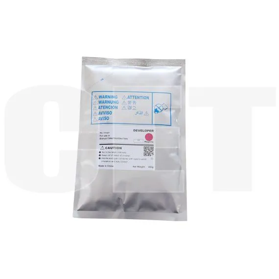 Девелопер для KONICA MINOLTA Bizhub C654/C754/C654e/C754e (CET) Magenta, 400г, 155000 стр., CET171021 - изображение 3 | cetgroupco.kz